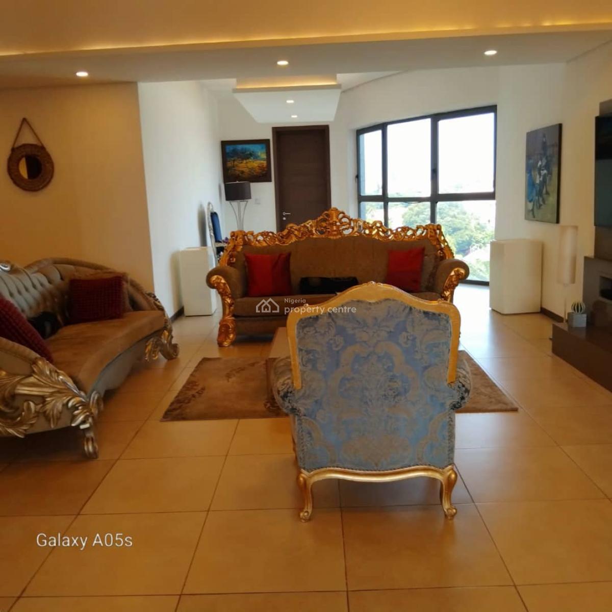 Luxury Furnished 3 Bedroom Apartment with Bq in a High-rise Building, Odd Adeola Odeku, Victoria Island (vi), Lagos, Flat / Apartment for Rent