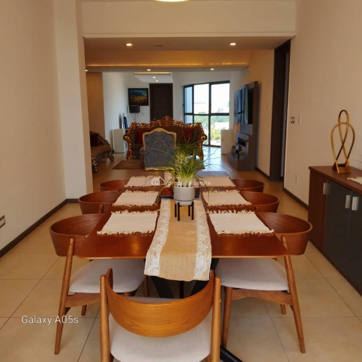 Luxury Furnished 3 Bedroom Apartment with Bq in a High-rise Building, Odd Adeola Odeku, Victoria Island (vi), Lagos, Flat / Apartment for Rent