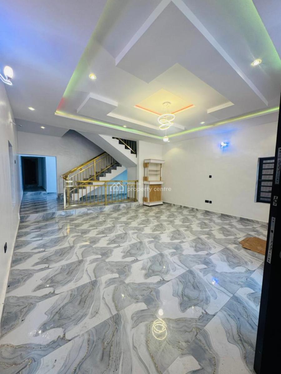 Newly Built 4-bedroom Fully Detached Duplex with Bq, Elegantly Designed Home with Bq in a Secured Estate, Ogba, Ikeja, Lagos, Detached Duplex for Sale