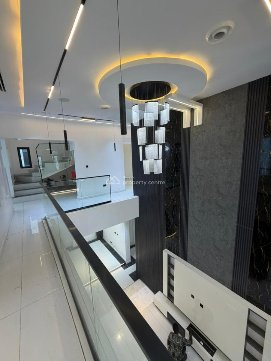 Exquisite 5-bedroom Fully Detached Smart Home with Pool & Gazebo, Guzape District, Abuja, Detached Duplex for Sale