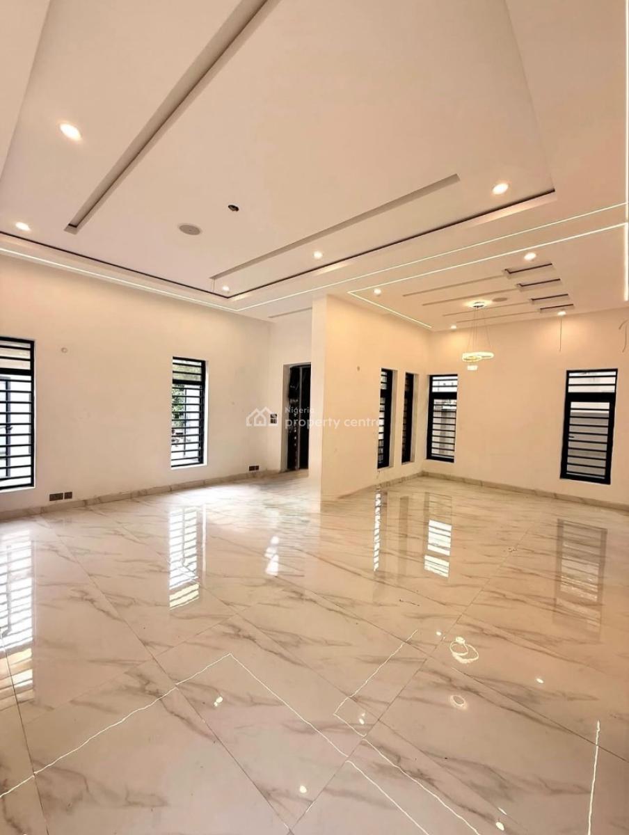 Contemporary 5 Bedroom Detached Duplex with Bq, Chevron, Lekki, Lagos, Detached Duplex for Sale