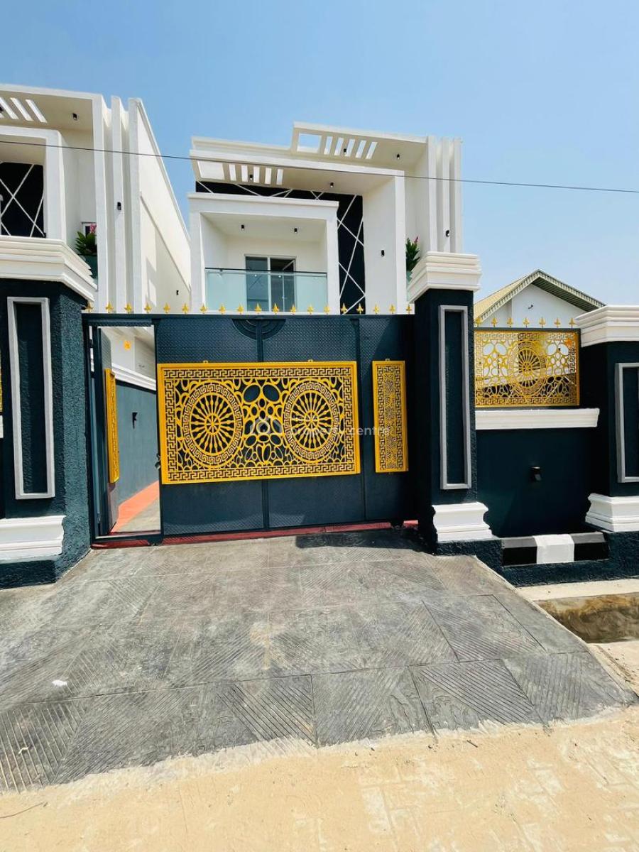 Luxuriously Built 5 Bedroom Detached Plus 2 Bq, Stylishly Designed Home with Bq in a Secured Estate, Fagba, Agege, Lagos, Detached Duplex for Sale