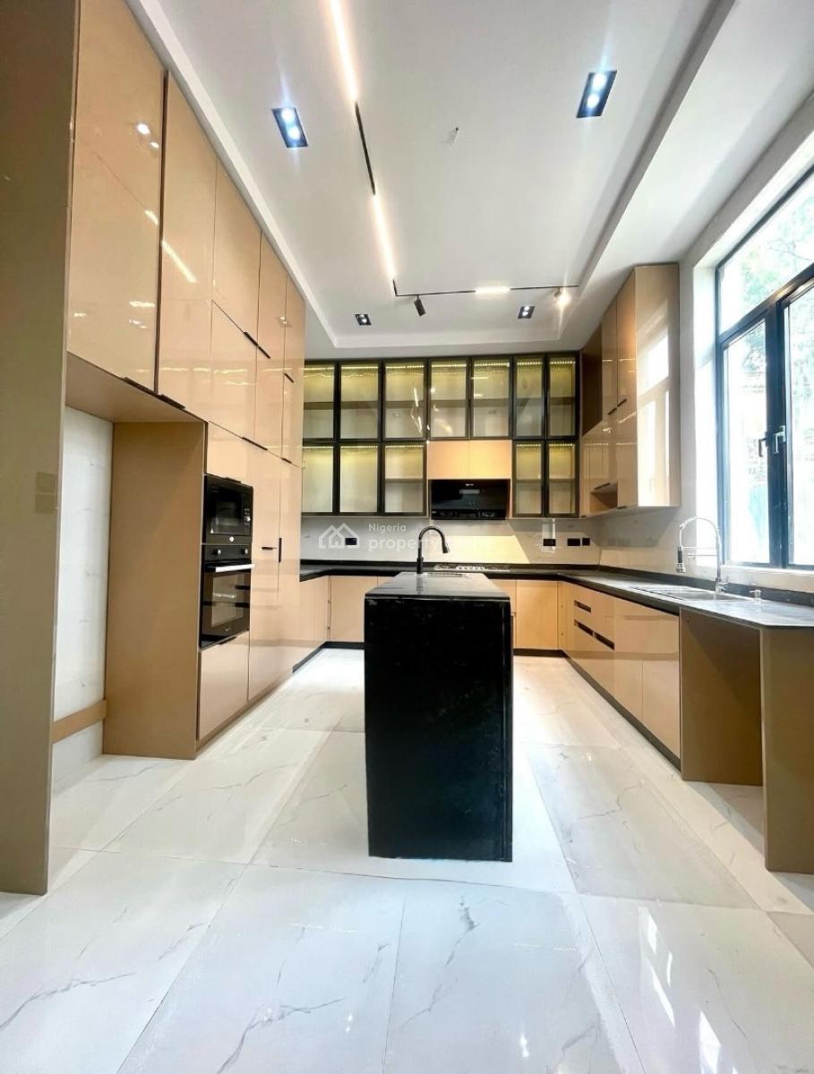 Contemporary 5 Bedroom Detached Duplex with Swimming Pool and Bq, Chevron, Lekki, Lagos, Detached Duplex for Sale