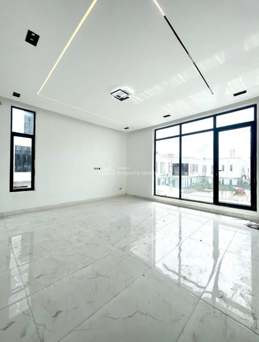 Contemporary 5 Bedroom Detached Duplex with Swimming Pool and Bq, Chevron, Lekki, Lagos, Detached Duplex for Sale