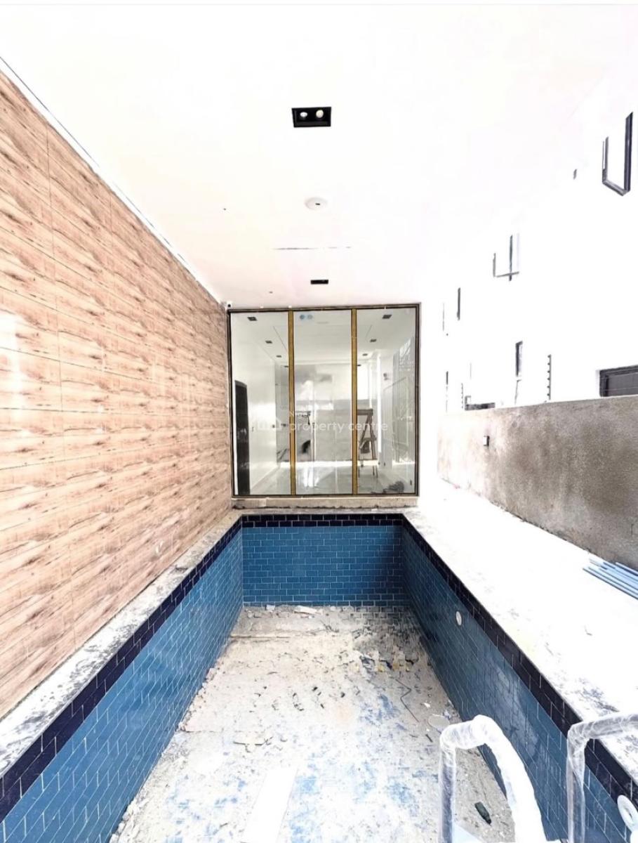 Contemporary 5 Bedroom Detached Duplex with Swimming Pool and Bq, Chevron, Lekki, Lagos, Detached Duplex for Sale