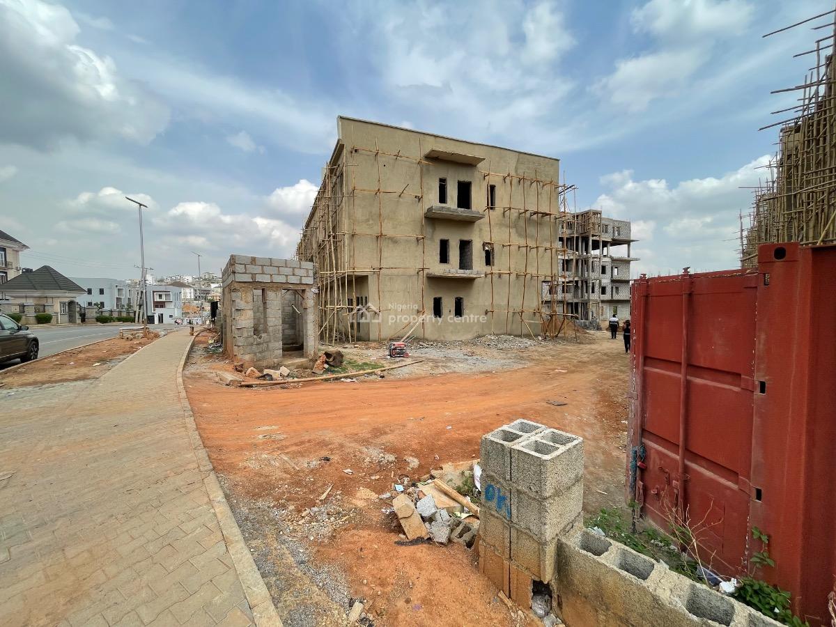 Luxurious 4 Bedroom Terrace Semi Finished Duplex with Bq, Behind Shafa Filling Station and Capital Hub, Mabushi, Abuja, Terraced Duplex for Sale