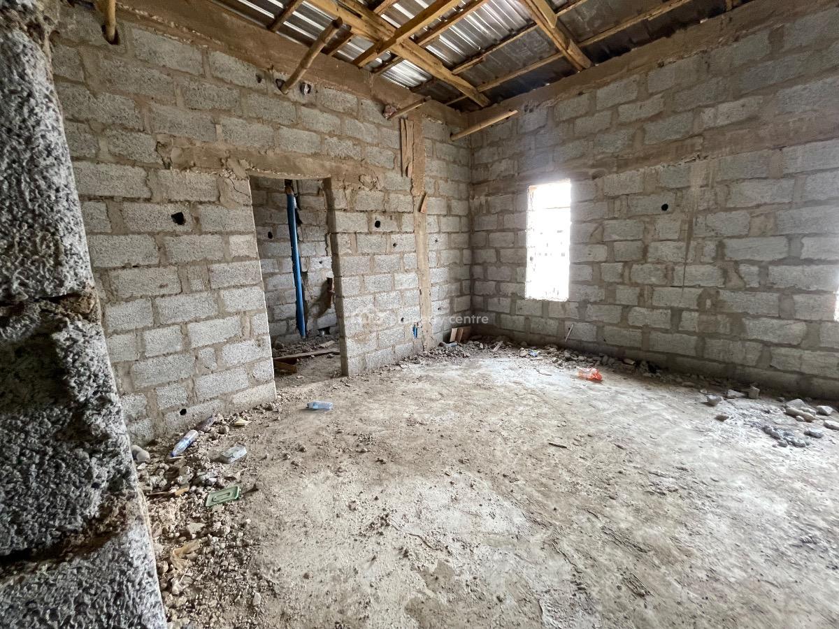 Luxurious 4 Bedroom Terrace Semi Finished Duplex with Bq, Behind Shafa Filling Station and Capital Hub, Mabushi, Abuja, Terraced Duplex for Sale