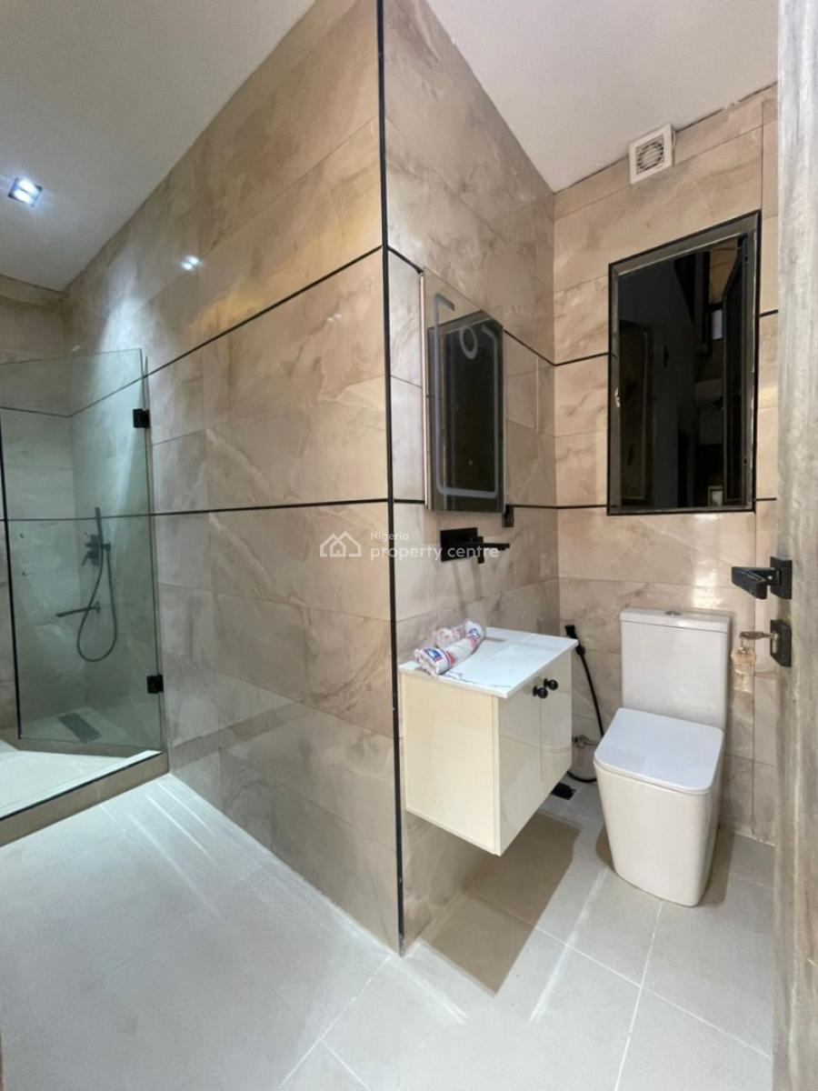 Serviced Three 3 Bedroom Maisonnette with  24hrs Light, Osborne 2, Osborne, Ikoyi, Lagos, Flat / Apartment for Rent