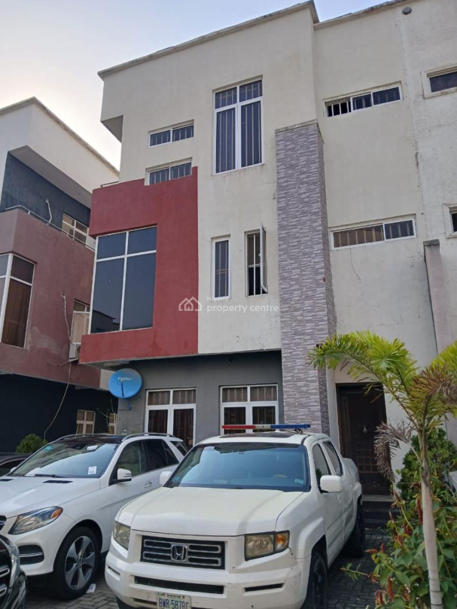 Well Maintained 4-bedroom Duplex with Bq, Vintage Estate, Osapa, Lekki, Lagos, Semi-detached Duplex for Rent