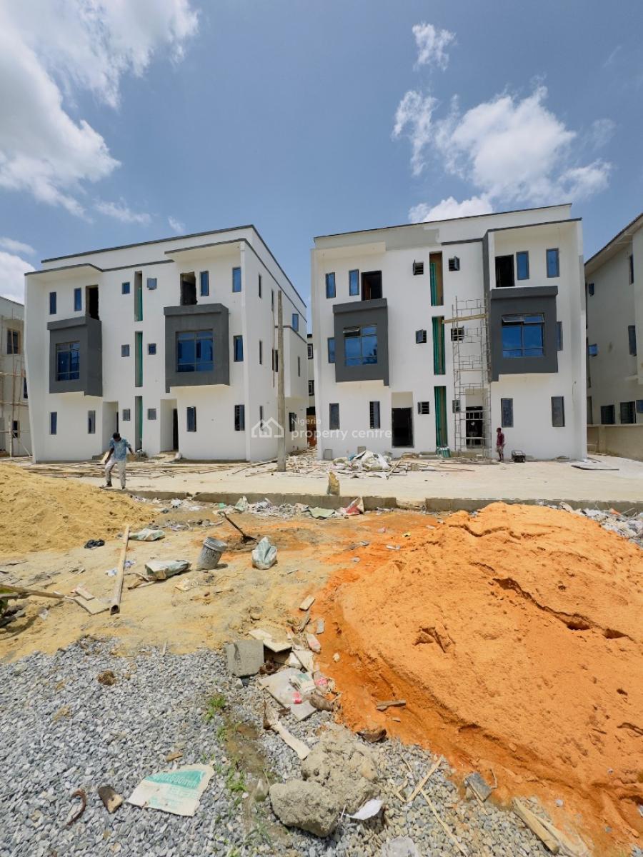 Magnificently Built 4 Bedroom Semi Detached Duplex Plus Bq, Spaciously Home with Bq in a Secured Neighborhood, Opebi, Ikeja, Lagos, Semi-detached Duplex for Sale