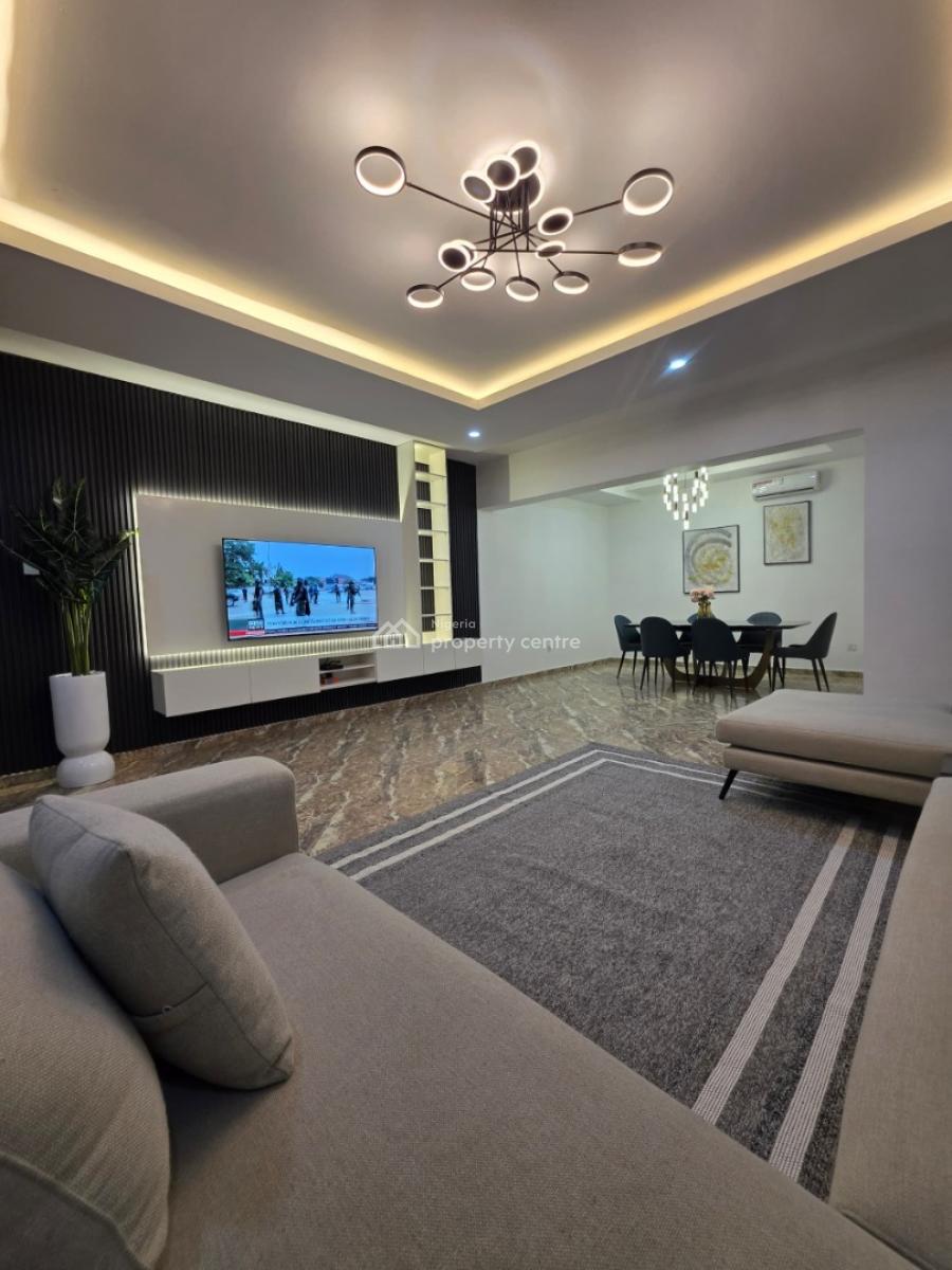 Luxury Fully Furnished,serviced 3 Bedrm,24-hour, Gym, Jabi, Abuja, Flat / Apartment for Rent