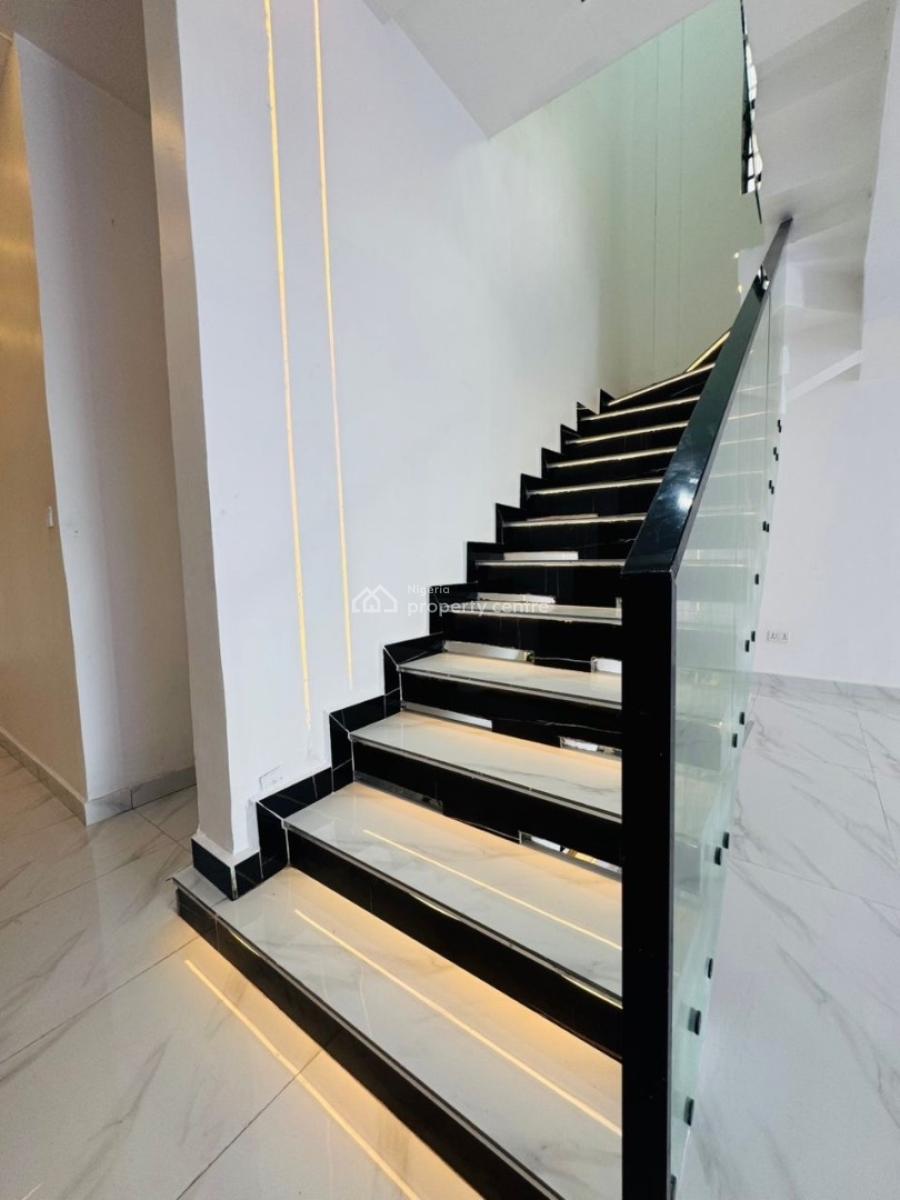 Brand New 5 Bedroom Fully Detached Duplex with Bq and Pool, Chevron, Lekki, Lagos, Detached Duplex for Sale