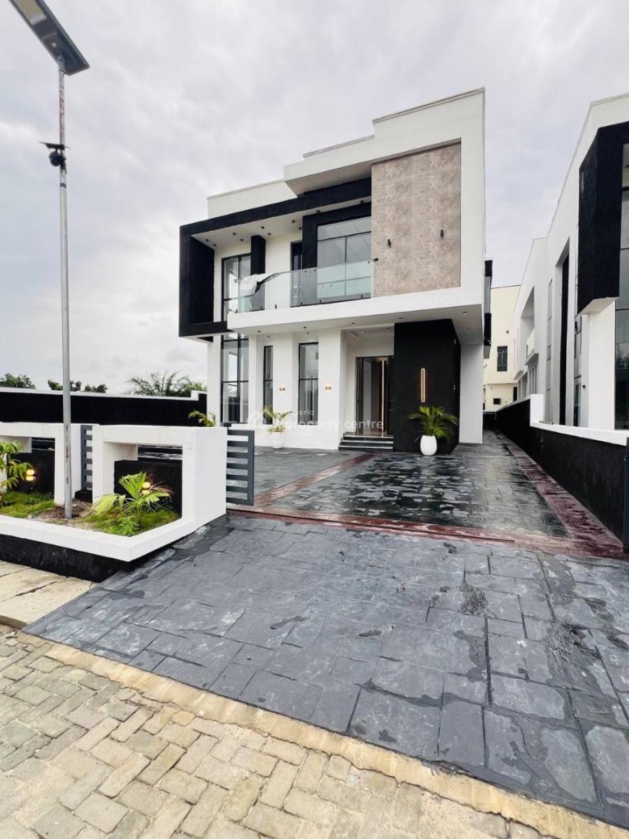 5 Bedroom Fully Detached Duplex+ Bq, with Swimming Pool & Box Room, Inside a Secure and Greenery Estate in Megamound Estate, Lekki, Lagos, Detached Duplex for Sale