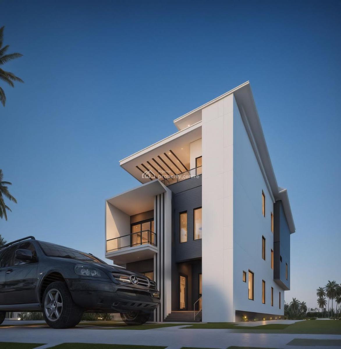 - an Ongoing Project Newly Built 5 Bedroom Penthouse with a Room Bq., Okebadan Estate Akala Way Akobo Ibadan., Ibadan, Oyo, House for Sale