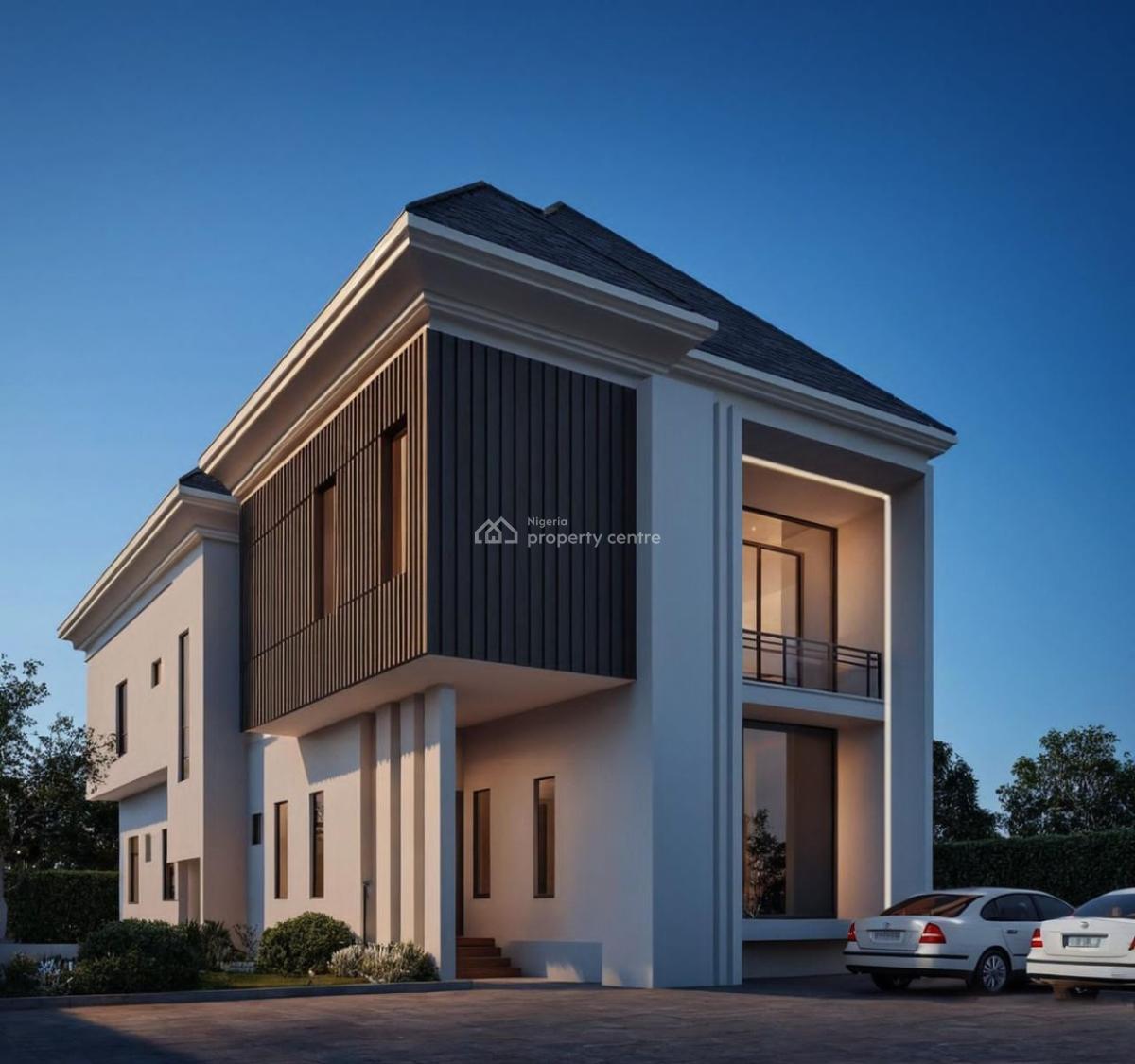 an Ongoing Project a Newly Built 4 Bedroom Duplex with a Room Bq., Okebadan Estate Akala Way Akobo Ibadan., Ibadan, Oyo, House for Sale