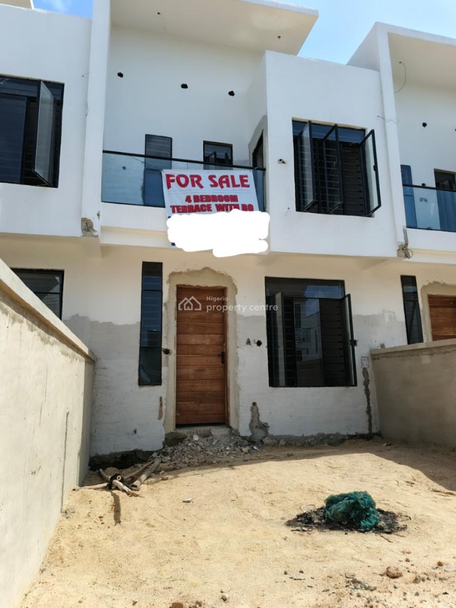 Own a Beautifully Built 4-bedroom Terrace Duplex with Bq and Separate, Ikota Gra Lekki Lagos, Ikota, Lekki, Lagos, Terraced Duplex for Sale