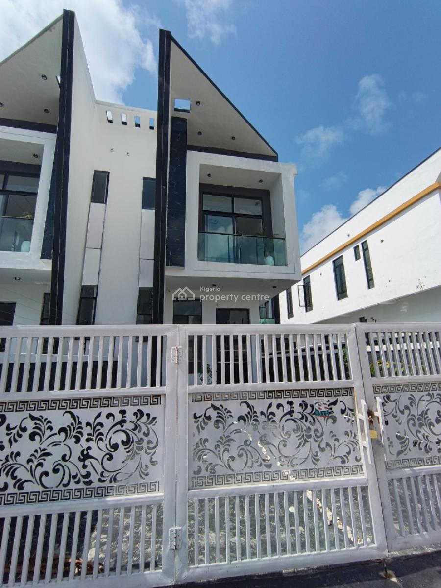 This Beautifully Built 4-bedroom Semi-detached Duplex with Bq and Sepa, Ikota, Lekki, Lagos, Semi-detached Duplex for Sale