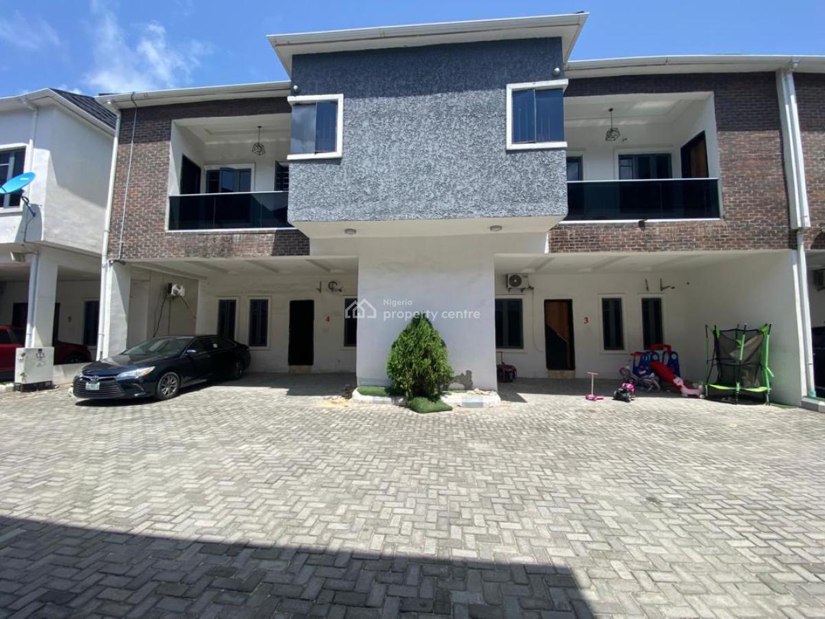 4 Bedroom Terrace Duplex with Bq, Orchid, Lekki, Lagos, Terraced Duplex for Rent