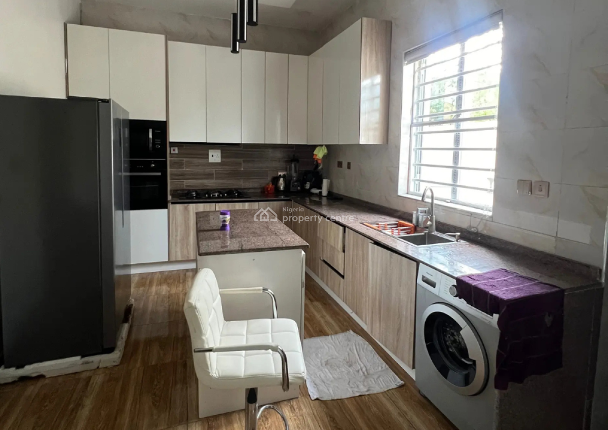 Furnished 4 Bedroom Semi-detached House, Agungi, Lekki, Lagos, Semi-detached Duplex for Rent