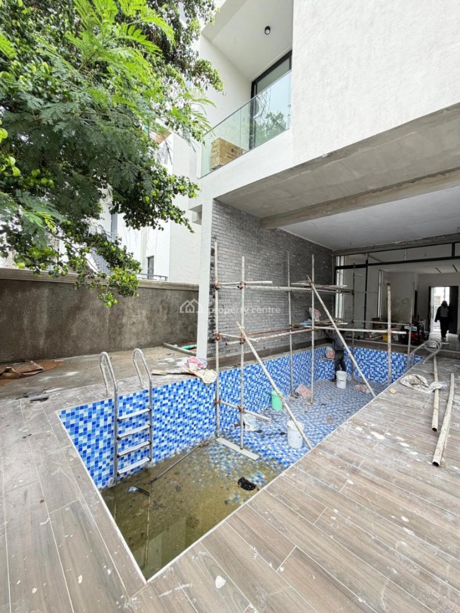 Amazing 5 Bedroom Fully Detached Duplex W/ 2 Bqs, Study, Cinema, Pool, Ikoyi, Lagos, Detached Duplex for Sale