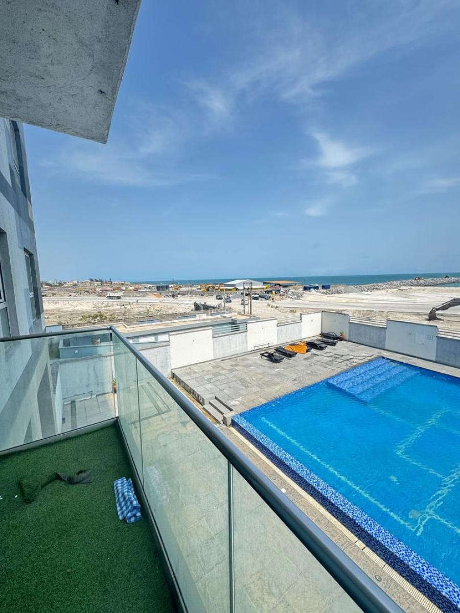 Premium Luxury 2 Bedroom Apartment with Bq, Blue Waters Apartments, Lekki Phase 1, Lekki, Lagos, Flat / Apartment for Rent