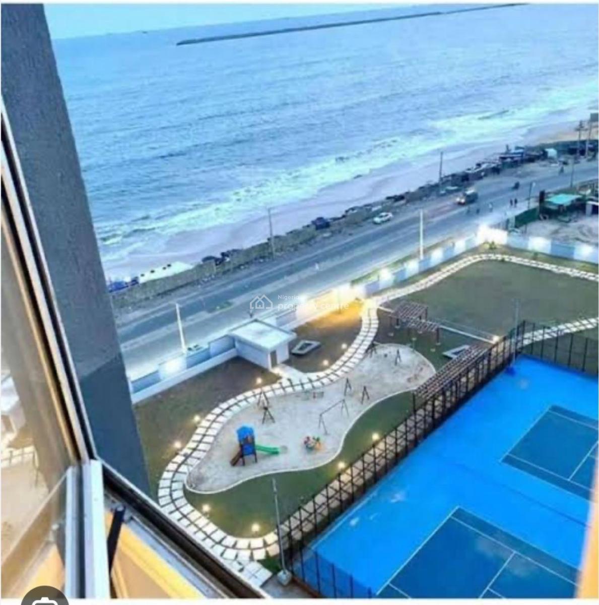 Premium Luxury 2 Bedroom Apartment with Bq, Blue Waters Apartments, Lekki Phase 1, Lekki, Lagos, Flat / Apartment for Rent