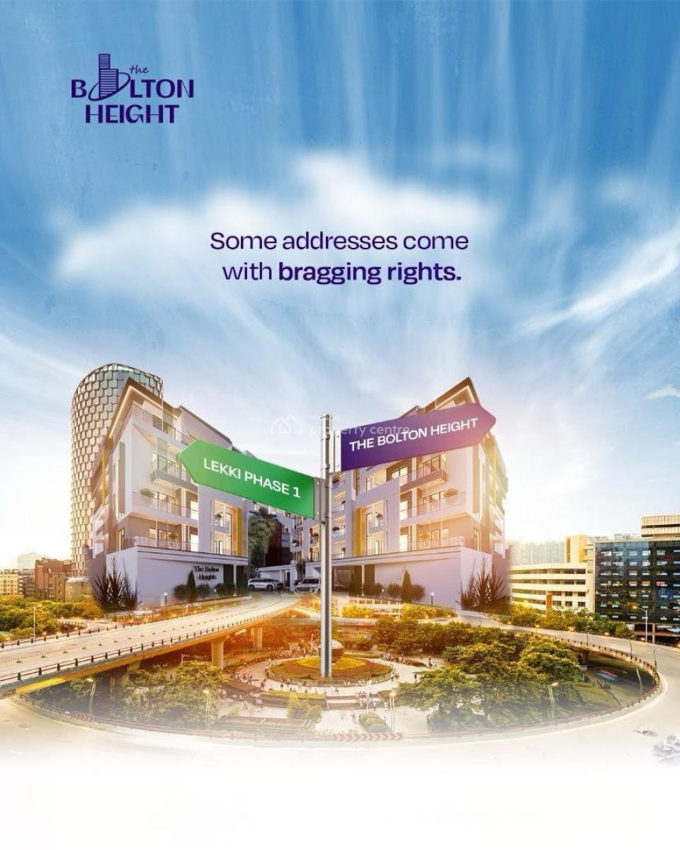 Luxury 2 Bedroom Apartment with Smart Home Facilities and Features, Bolton Height / The Nest, Lekki Foreshore, Lekki, Lagos, Block of Flats for Sale