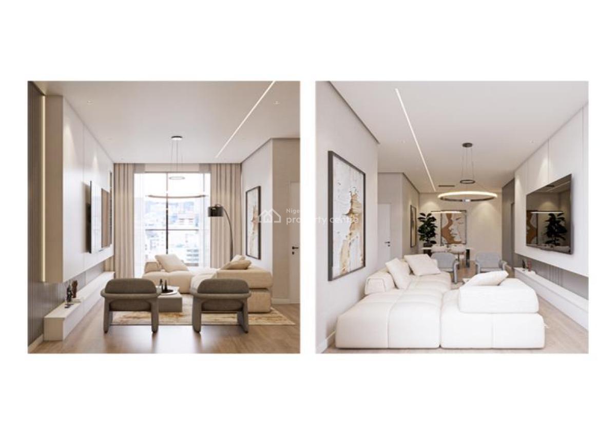 Luxury 2 Bedroom Apartment with Smart Home Facilities and Features, Bolton Height / The Nest, Lekki Foreshore, Lekki, Lagos, Block of Flats for Sale