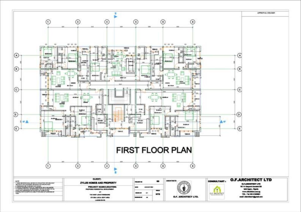 Luxury 2 Bedroom Apartment with Smart Home Facilities and Features, Bolton Height / The Nest, Lekki Foreshore, Lekki, Lagos, Block of Flats for Sale