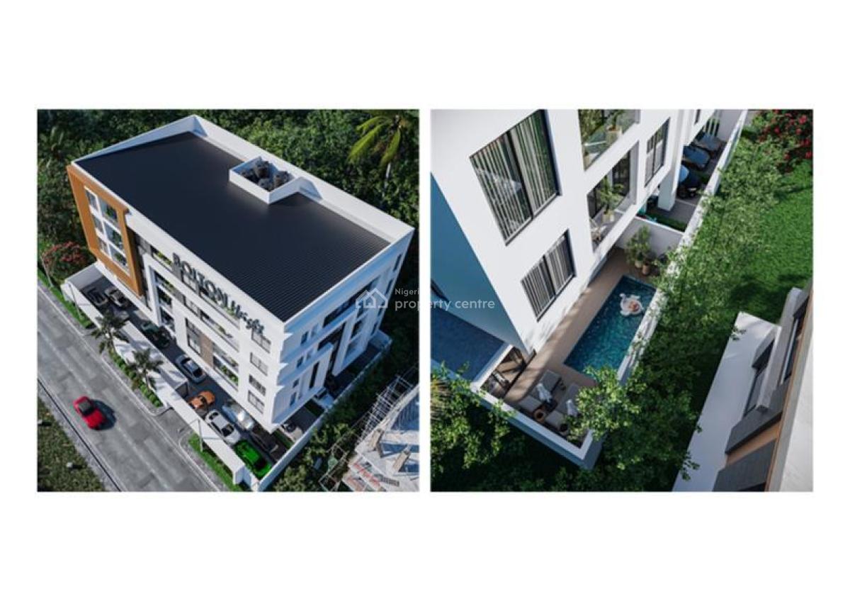 Luxury 2 Bedroom Apartment with Smart Home Facilities and Features, Bolton Height / The Nest, Lekki Foreshore, Lekki, Lagos, Block of Flats for Sale