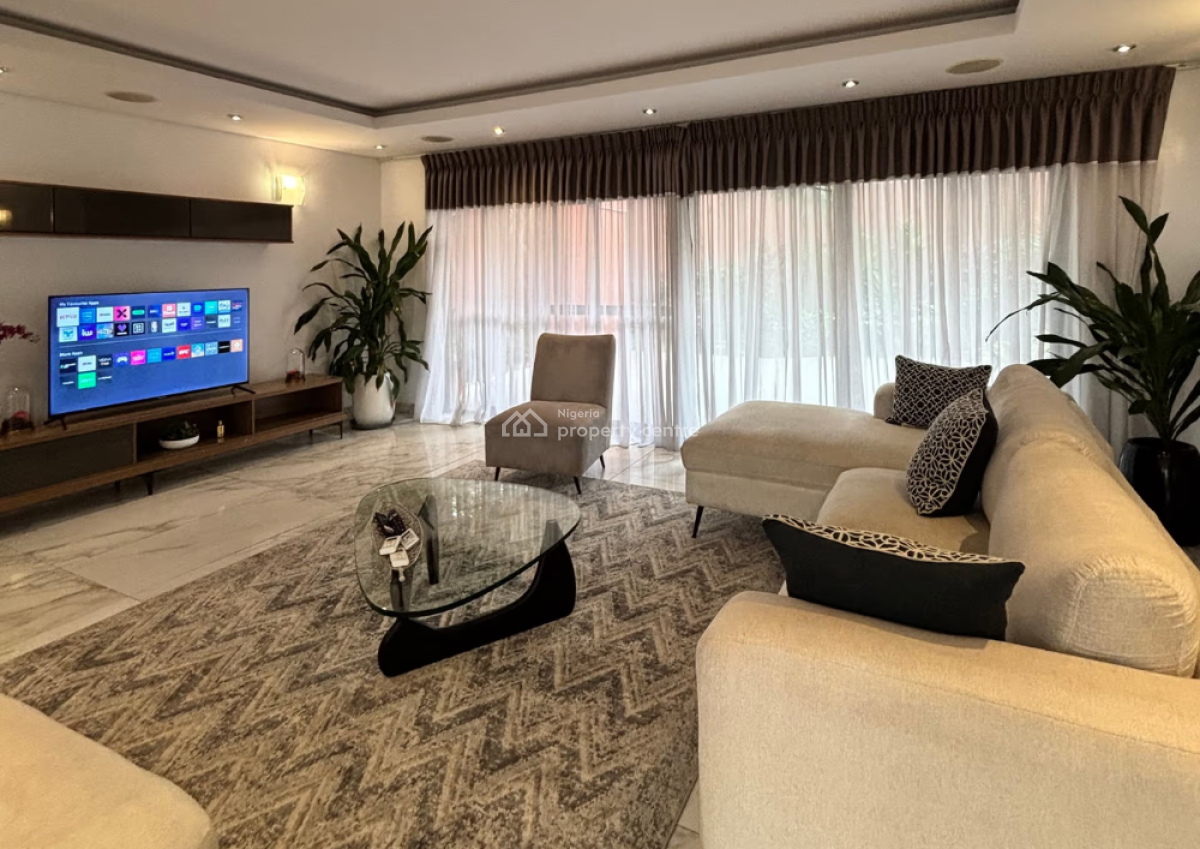 Tastefully Refurbished 4-bedroom Terrace Home Within a Heritage Reside, Ikoyi, Lagos, Terraced Duplex for Rent
