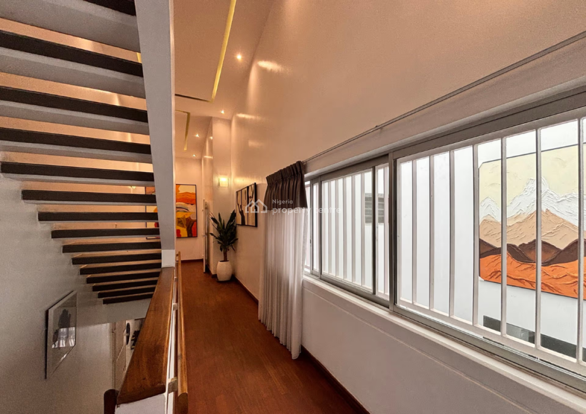 Tastefully Refurbished 4-bedroom Terrace Home Within a Heritage Reside, Ikoyi, Lagos, Terraced Duplex for Rent