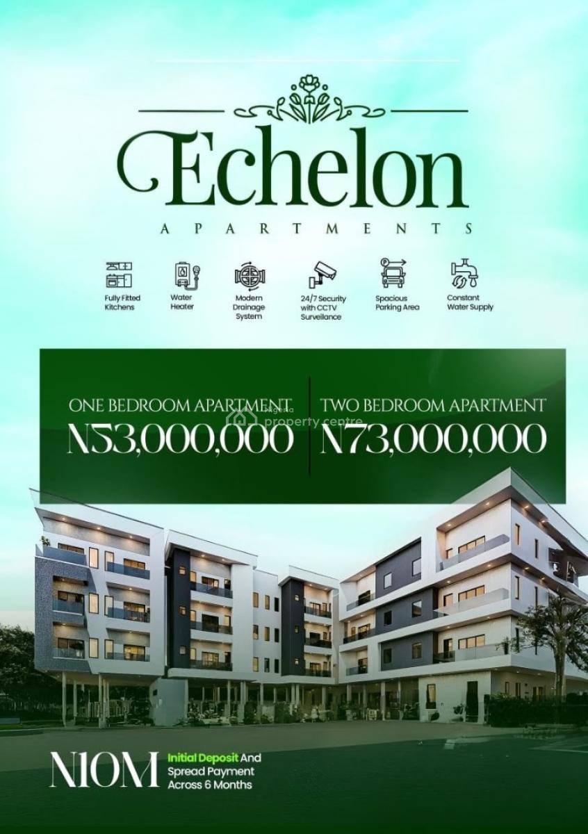 Luxury Apartments with Modern Facilities in a Smart Estate, The Echelon Apartments, Awoyaya, Ibeju Lekki, Lagos, Block of Flats for Sale