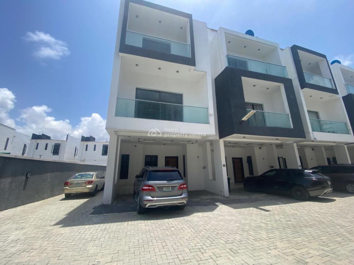 Spacious 4bedroom Terrace Duplex with Bq, Orchid, Lekki, Lagos, Terraced Duplex for Rent