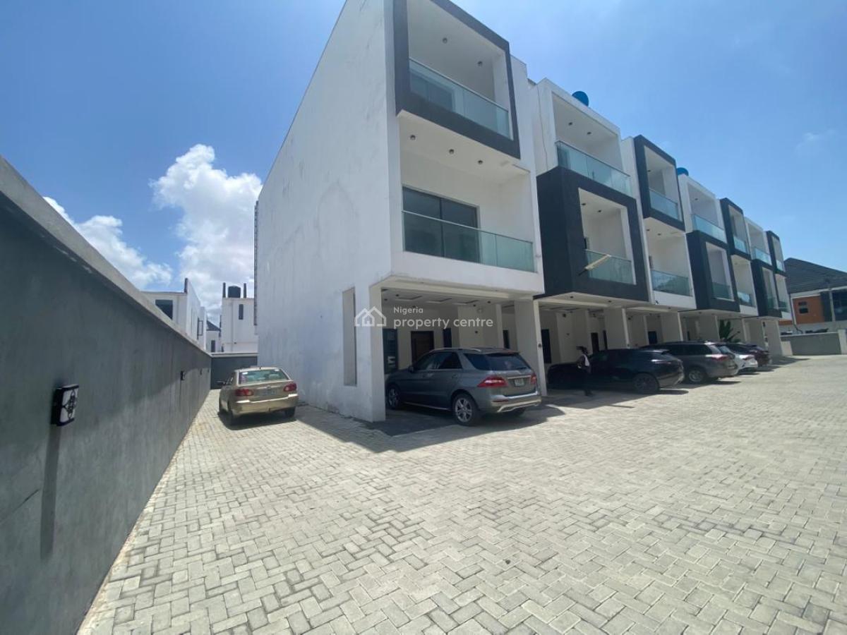 Spacious 4bedroom Terrace Duplex with Bq, Orchid, Lekki, Lagos, Terraced Duplex for Rent