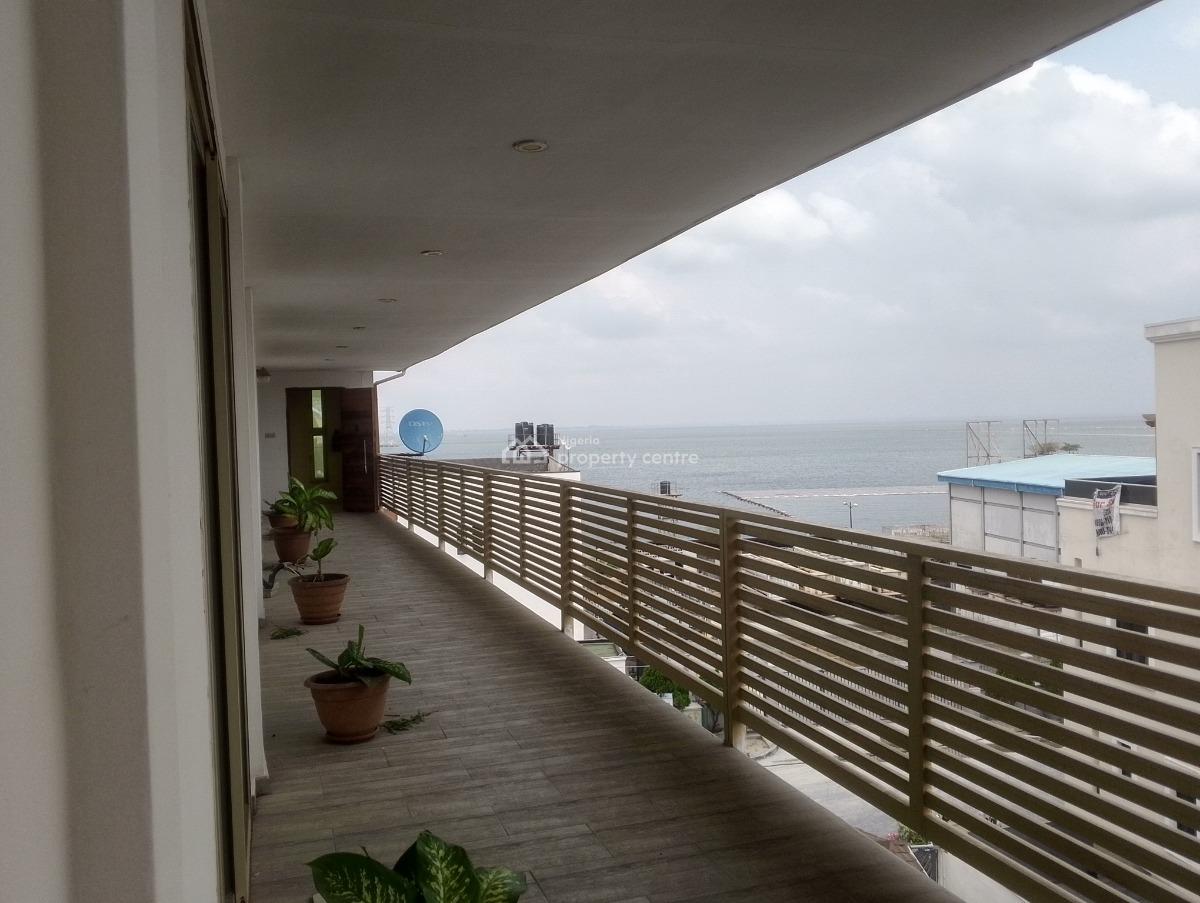Serviced 2 Bedroom Pent House with a Lagoon View, Behind Admiralty, Lekki Phase 1, Lekki, Lagos, Flat / Apartment for Rent