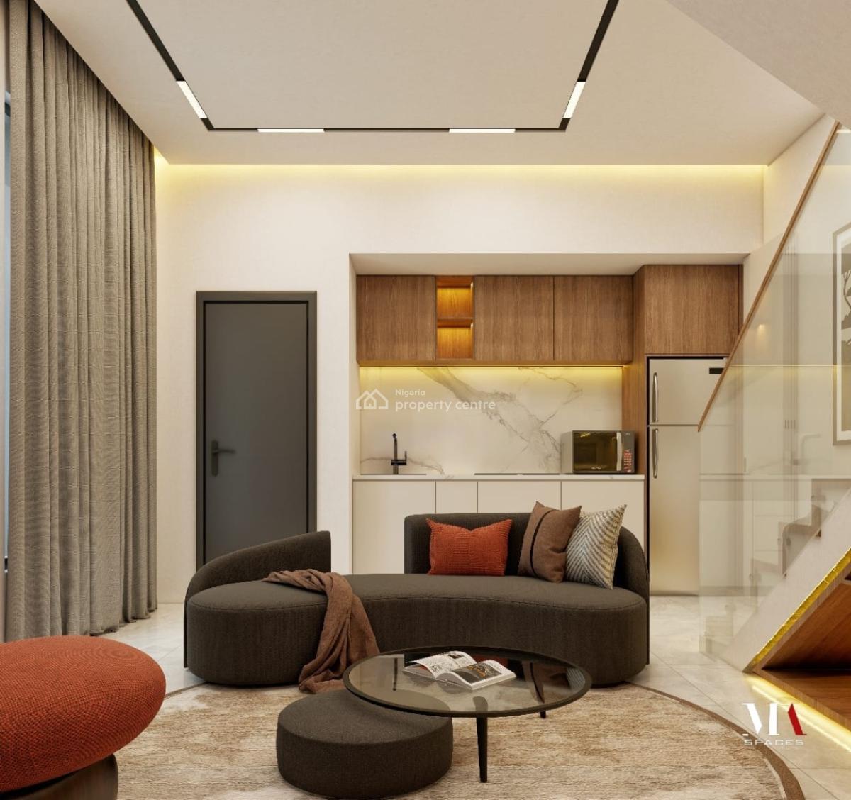 15-year Lease  Modern Loft Apartment  Surulere, Lagos, Surulere, Surulere, Lagos, Mini Flat (room and Parlour) for Sale