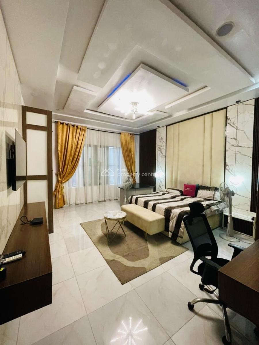 Furnished 2bedrooms Apartment with Swimming Pool, Agungi, Lekki, Lagos, Flat / Apartment for Rent