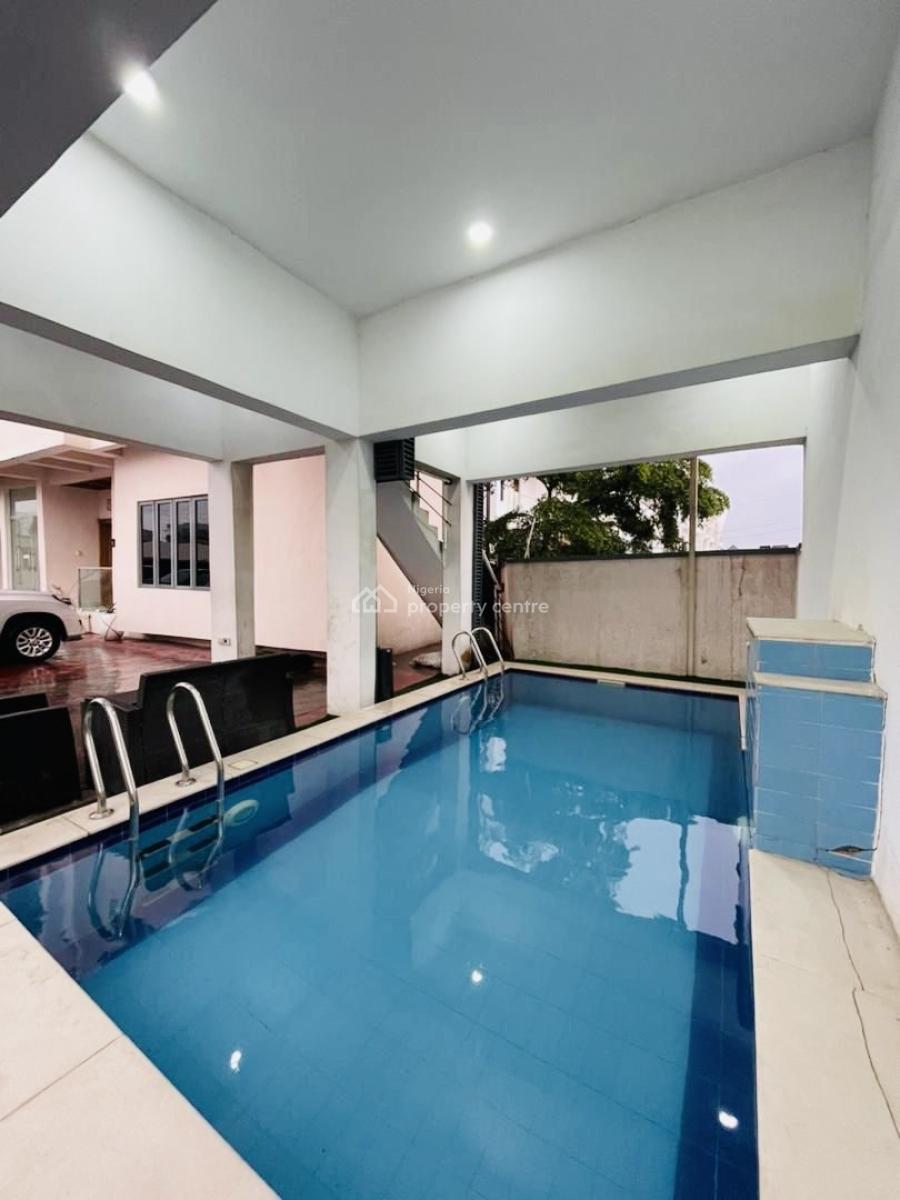 Furnished 2bedrooms Apartment with Swimming Pool, Agungi, Lekki, Lagos, Flat / Apartment for Rent