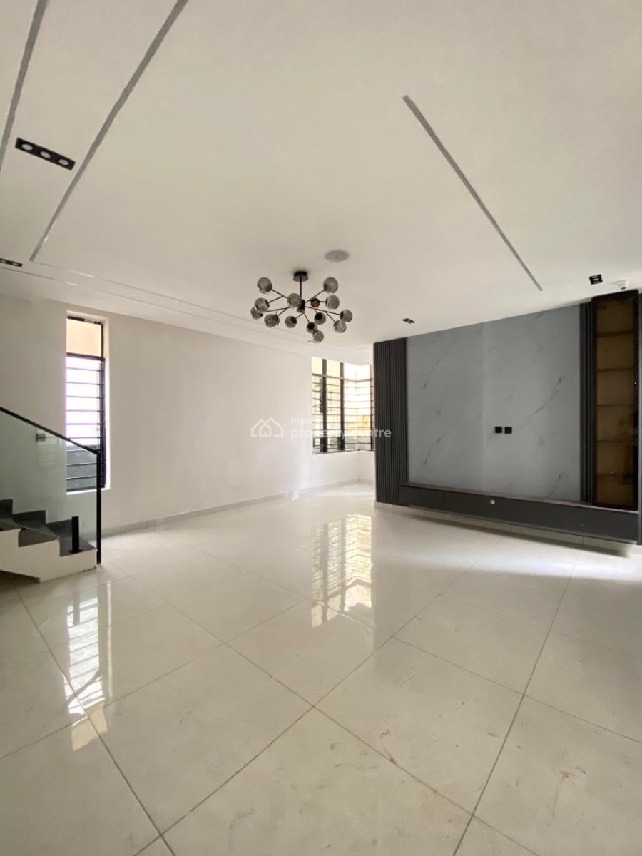Beautiful 4 Bedroom Detached Duplex with a Bq in a Serene Neighborhood, Sangotedo, Ajah, Lagos, Detached Duplex for Sale