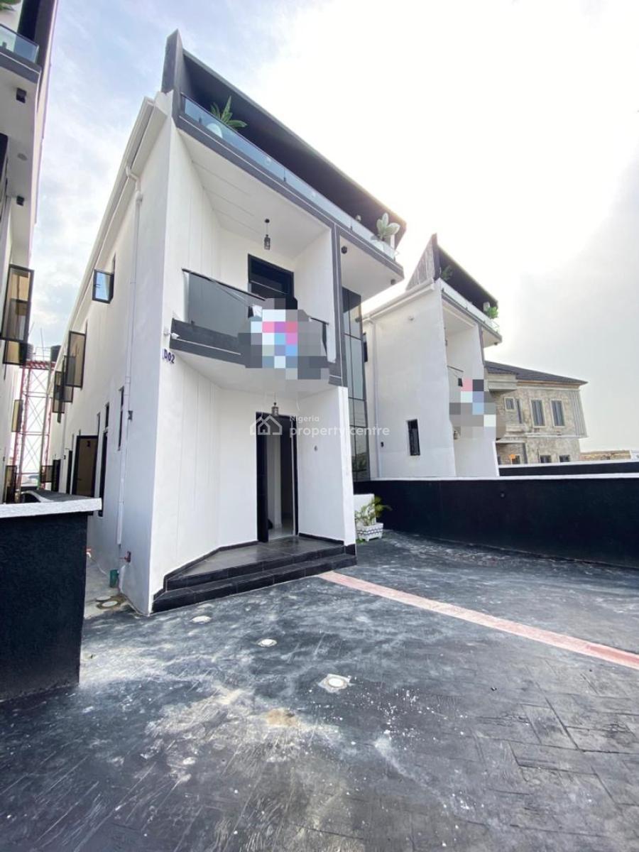 Stunning 5 Bedroom Detached Duplex with a Bq in a Nice Neighborhood, Sangotedo, Ajah, Lagos, Detached Duplex for Sale