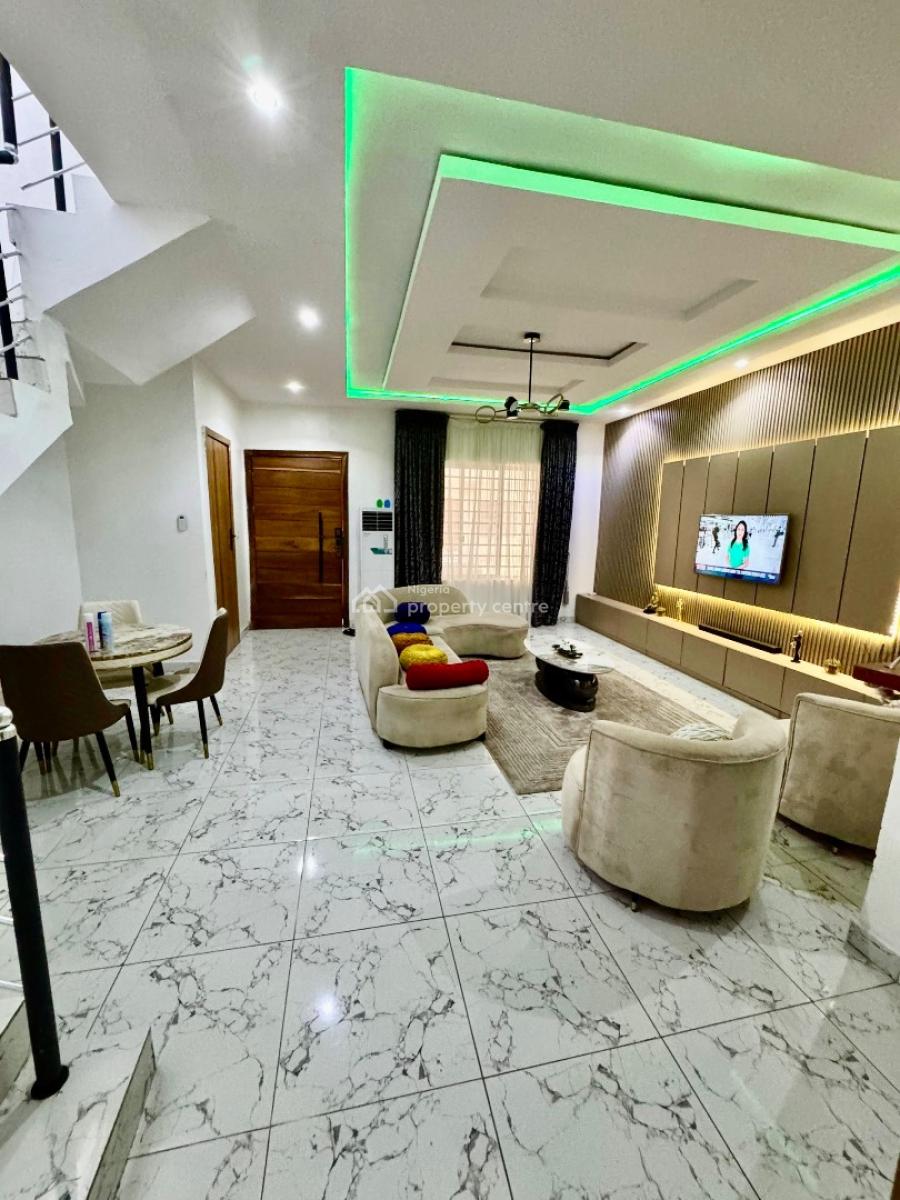 Fastest Fingers for This Exotic Built with 24/7 Power in Secured Estat, Extension: Harris Drive, Vgc, Lekki, Lagos, Terraced Duplex for Rent