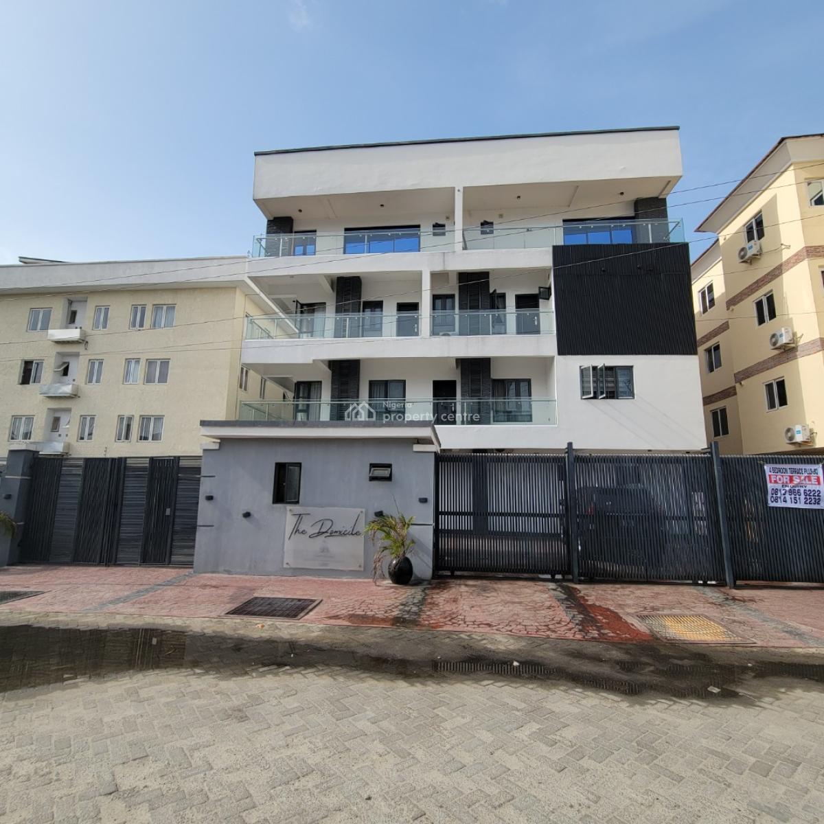 Beautiful 4bedroom Terrace Duplex with a Bq Within a Secured Estate, Ikate, Lekki, Lagos, Terraced Duplex for Sale