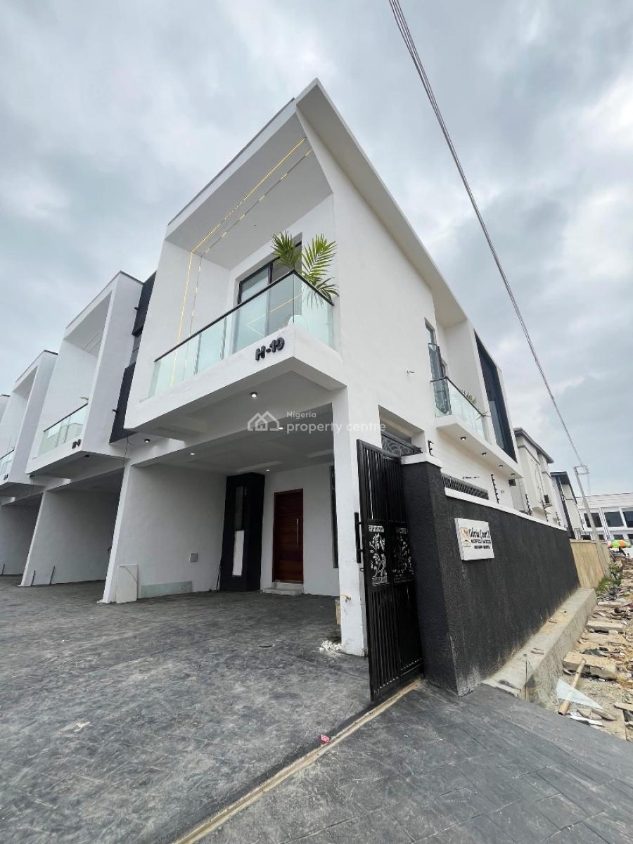 4 Bedroom Terrace Duplex in Ikota Gra, Ikota Estate, Ikota, Lekki, Lagos, Terraced Duplex for Sale