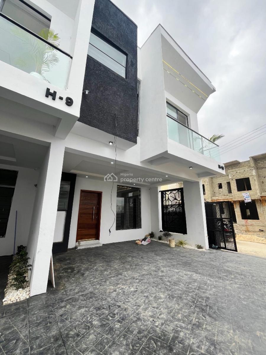4 Bedroom Terrace Duplex in Ikota Gra, Ikota Estate, Ikota, Lekki, Lagos, Terraced Duplex for Sale