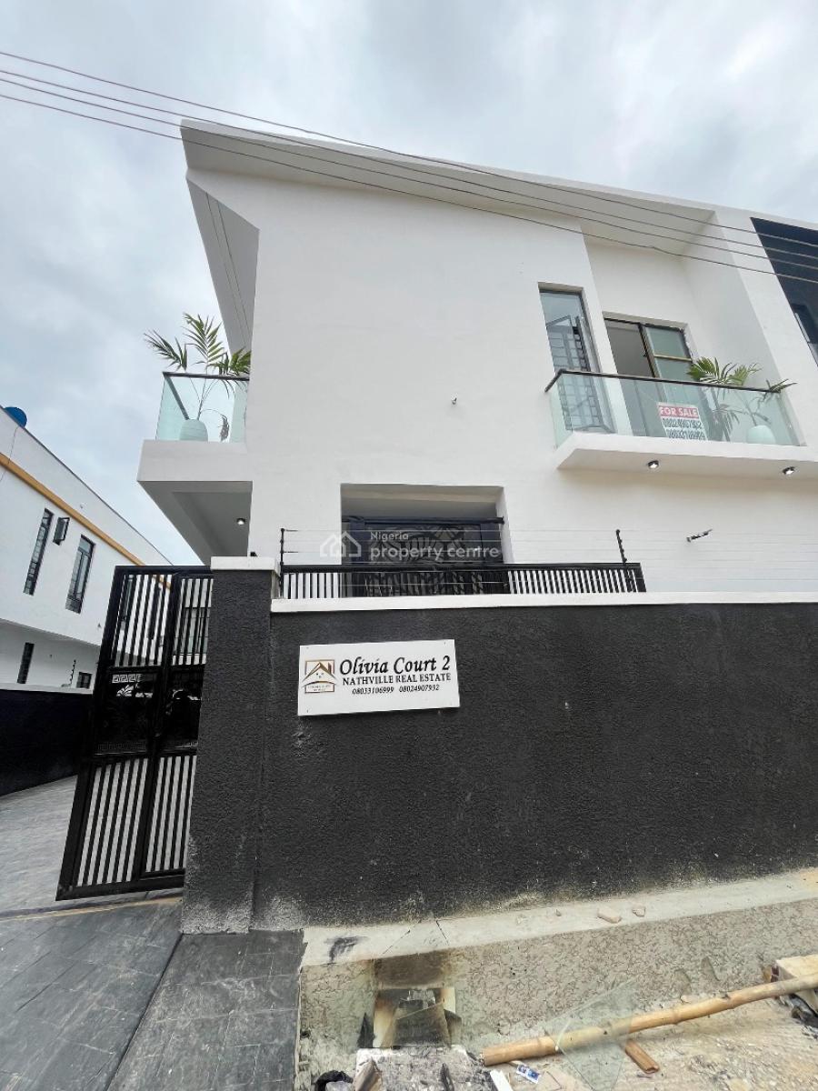 4 Bedroom Terrace Duplex in Ikota Gra, Ikota Estate, Ikota, Lekki, Lagos, Terraced Duplex for Sale