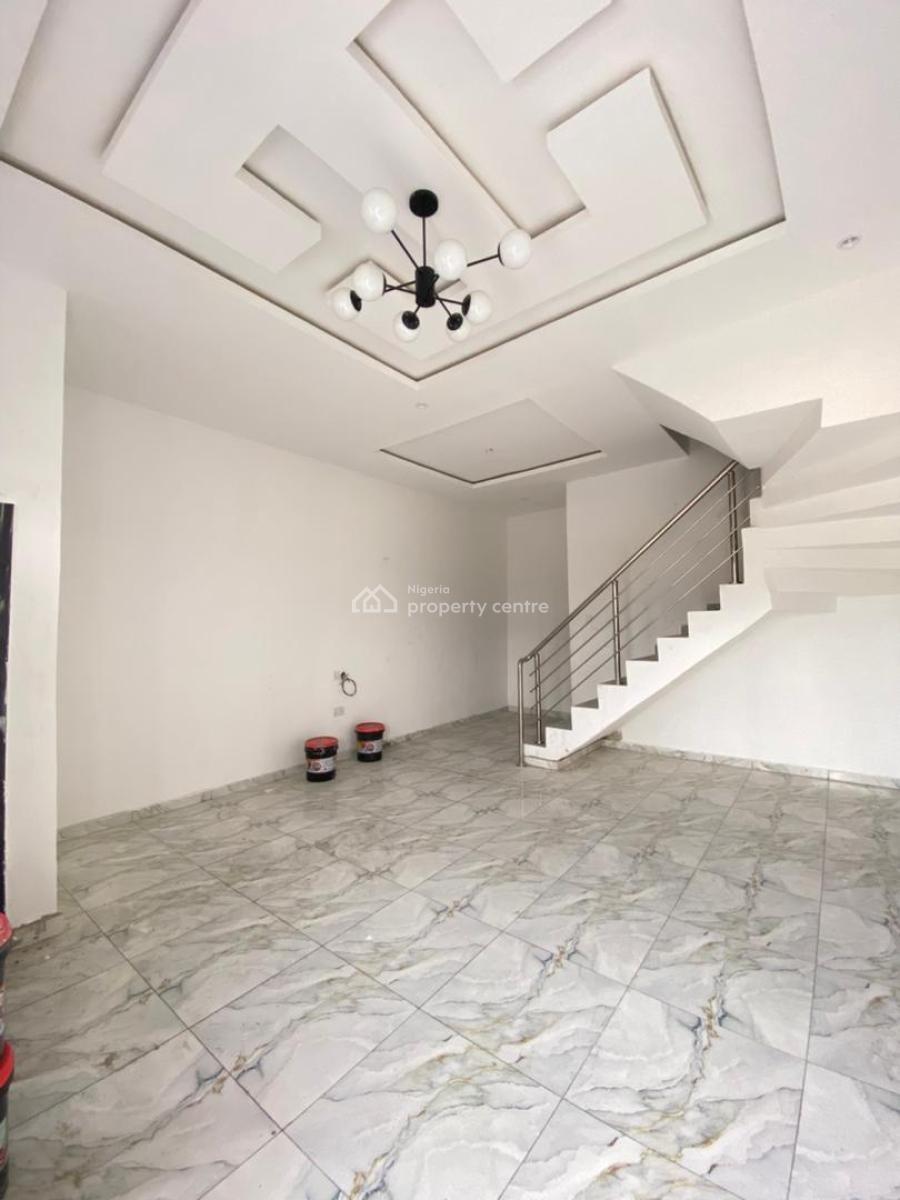 Gorgeous 2 Bedroom Self Compound Terrace with a Room Bq, Abraham Adesanya, Ajah, Lagos, Terraced Duplex for Sale