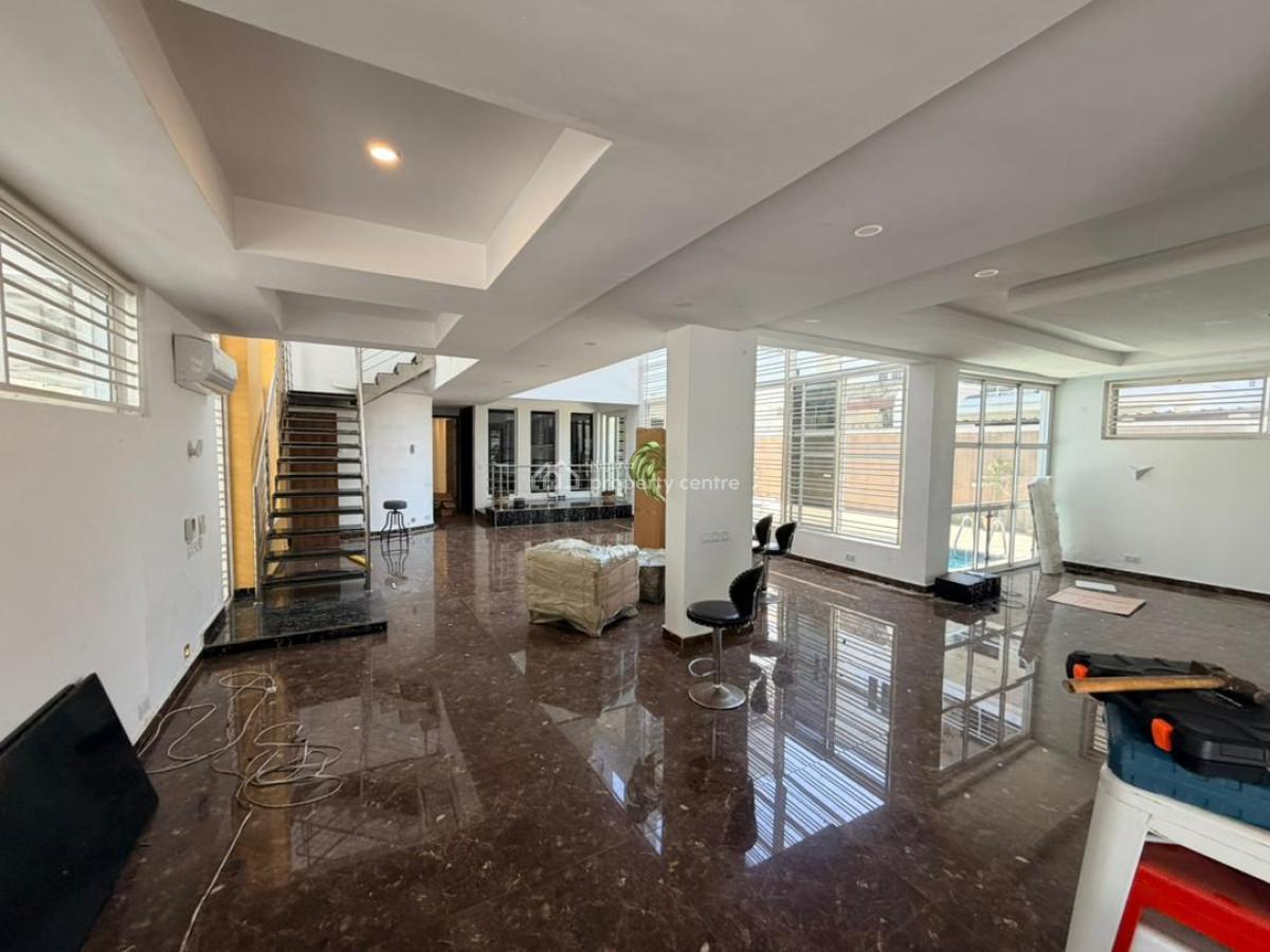 5bedroom Fully Detached Duplex with 2rooms Bq, Swimming Pool,etc, Banana Island, Ikoyi, Lagos, Detached Duplex for Rent