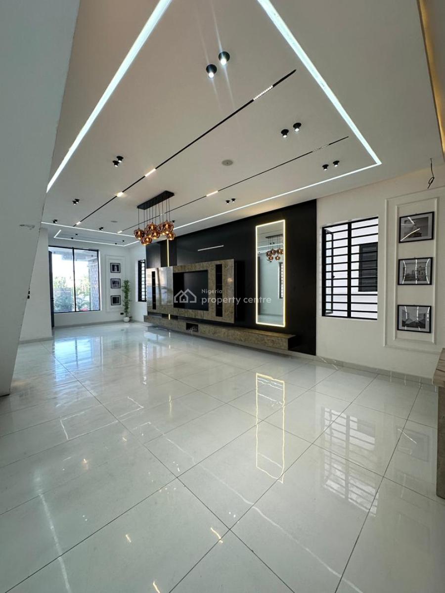 Exquisite Luxury Spacious 5 Bedroom Detached + Bq, Gym & Swimming Pool, Ikota, Lekki, Lagos, Detached Duplex for Sale