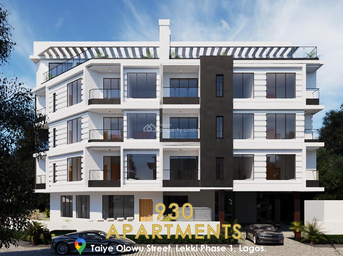 Luxury 3 Bedroom Apartment with Bq, Taiye Olowu, Lekki Phase 1, Lekki, Lagos, Flat / Apartment for Sale